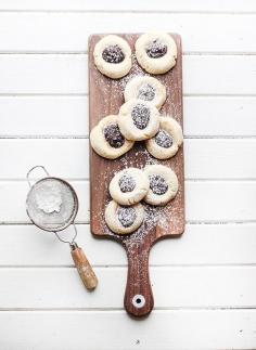 
                    
                        chocolate thumbprint sugar cookies
                    
                