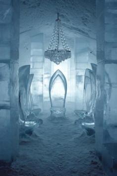 
                    
                        Ice Hotel in Jukkasjärvi, Sweden
                    
                