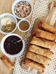 
                    
                        Thanksgiving Leftovers Egg Rolls
                    
                