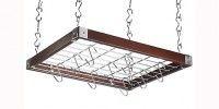 Hahn Pot Rack, Rectangular, Espresso