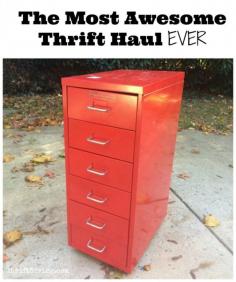 The Most Awesome Thrift Haul EVER