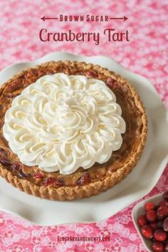 
                    
                        Brown Sugar-Cranberry Tart
                    
                