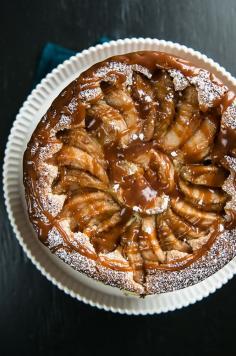 
                    
                        Caramel Apple Custard Cake
                    
                