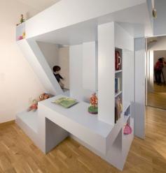 Eva's bed by h2o Architectes