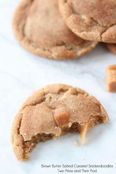 
                    
                        Brown Butter Salted Caramel Snickerdoodles Recipe
                    
                