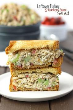 
                    
                        Leftover Turkey and Cranberry Sauce Salad
                    
                
