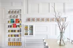 
                        
                            Salvaged doors used as wall panelling
                        
                    