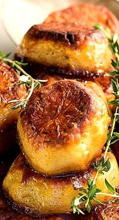 
                    
                        Melting Potatoes....creamy on the inside yet crispy on the outside.
                    
                