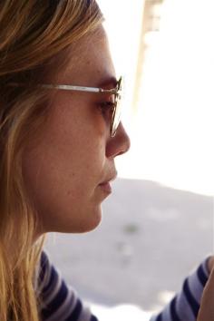 Hard at work in Paris editing photos