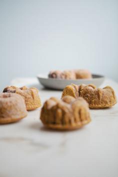 
                    
                        pumpkin brown-butter cakes
                    
                