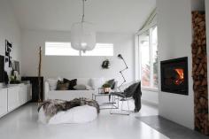 
                    
                        a black & white christmas home..
                    
                