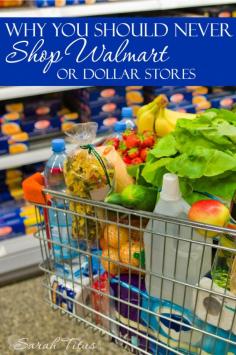 There's a lot of truth in this! We stopped buying patterned leggings at Walmart for our girls because the patterns wash away! Many things are made so cheap that you find broken ones before you buy at Walmart! Apparently I'm not the only one who's learned. Find out why Consumer Reports agrees! Wanna save money? DON'T shop Walmart! Why You Should Never Shop Walmart or Dollar Stores If You Want to Save Money