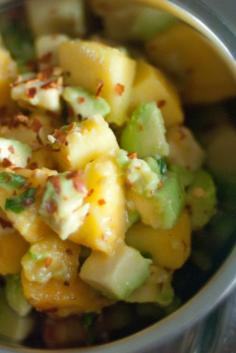 
                    
                        Paleo Peach Avocado Salsa - www.ThePrimalDesi...
                    
                
