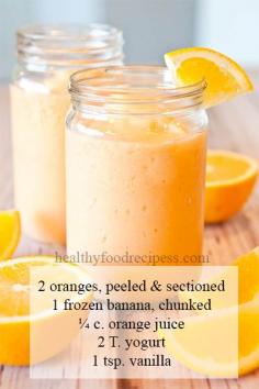 
                    
                        Orange Banana Smoothie
                    
                