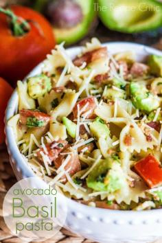 
                    
                        Avocado Basil Pasta Salad
                    
                