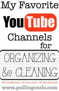 
                    
                        My favorite Youtube Channels for Cleaning and Organizing
                    
                