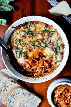 
                    
                        Baked Parmesan Spaghetti
                    
                