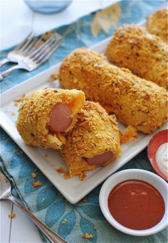 
                    
                        CRUNCHY NACHO CRESCENT DOGS
                    
                
