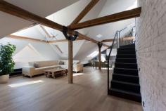 
                    
                        Attic Loft Reconstruction – Prague 6, Jaselska | B² Architecture
                    
                