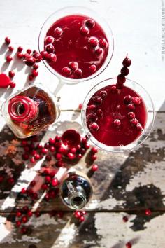 
                    
                        Maple Cranberry Bourbon Martini
                    
                