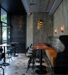 
                    
                        MATTO Bar & Pizzeria in Shanghai | #architecture #design #interiors #decor #restaurant #bar #china
                    
                