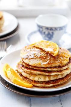 
                    
                        Orange Poppy Seed Pancakes
                    
                
