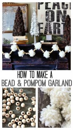 
                    
                        Bead and Pom Pom Garland
                    
                
