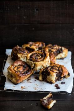 
                    
                        Boozy Chocolate Sticky Buns
                    
                