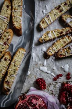 
                    
                        pomegranate pistachio and lemon biscotti
                    
                