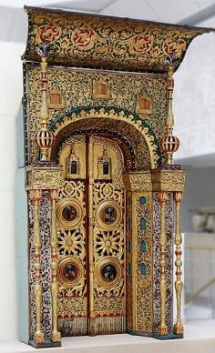 
                    
                        Россия.Дверной проем,Архангельская губерния.Конец 17-начало 18 века
                    
                