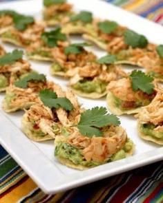 
                    
                        Chipotle Chicken Tostada Bites
                    
                