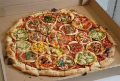 
                    
                        John Riepenhoff Recursive Pizza is 20 Pizzas on 1 Pizza #food trendhunter.com
                    
                