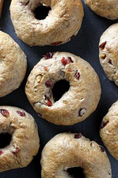 
                    
                        cranberry walnut bagels
                    
                