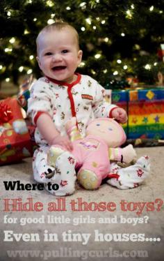 
                    
                        When in a small home it's hard to find a SPOT for everything on their list -- here's my 7 tips for hiding presents.
                    
                