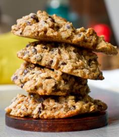 
                    
                        Vegan Chocolate Chip Oatmeal Trail Cookies.
                    
                