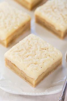 
                    
                        Fudgy Eggnog Bars with Eggnog Glaze
                    
                