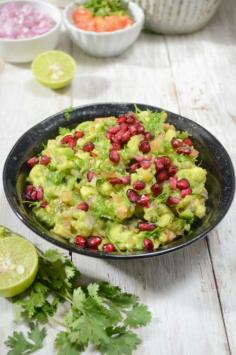 
                    
                        Healthy Pomegranate Guacomole Recipe
                    
                