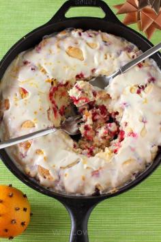 
                    
                        HOT CRANBERRY ORANGE CAKE
                    
                