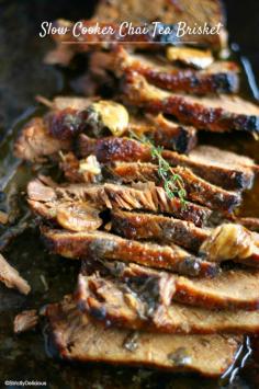 
                    
                        Slow Cooker Chai Tea Brisket
                    
                