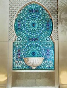 
                    
                        Islamic Art by UAE Wings, via Flickr - Love the colors here. What a great focal point!
                    
                