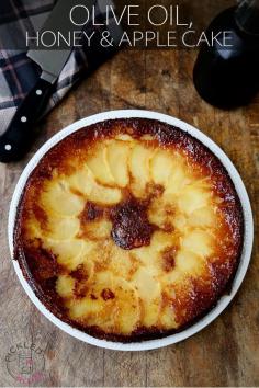 
                    
                        OLIVE OIL, HONEY & APPLE CAKE
                    
                