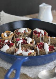 
                    
                        Cranberry cherry cinnamon rolls
                    
                