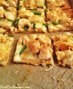 Best Ever Crispy & Flaky Gluten Free Thin Crust Pizza (Grain/Egg/Dairy/Soy/Corn Free) #Recipe #Food #Dinner
