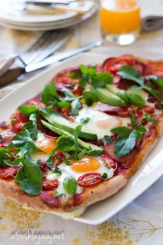 
                    
                        Avocado Egg and Bacon Breakfast Bread
                    
                