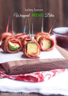 
                    
                        Turkey Bacon Wrapped Avocado Bites
                    
                