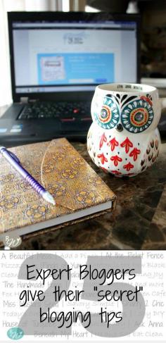 
                    
                        Expert Blogging tips from 25 highly successful and known bloggers | therusticwillow.com
                    
                