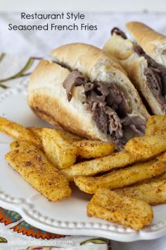 
                    
                        Restarant Style Seasoned French Fries
                    
                