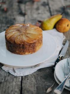 
                    
                        PEAR & EARL GREY UPSIDE DOWN CAKE
                    
                