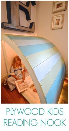 
                    
                        Plywood Kids Reading Nook
                    
                