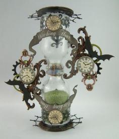 
                    
                        Artfully Musings - Hour GlaSS - ALTERED BOTTLES - DIY
                    
                